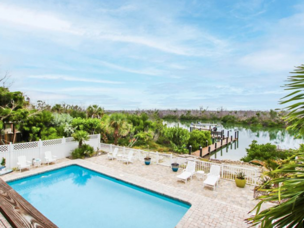 Captiva Island Vacation Rental with 6 Bedrooms & Pool Deeded Beach Access 4 Min Stroll Away